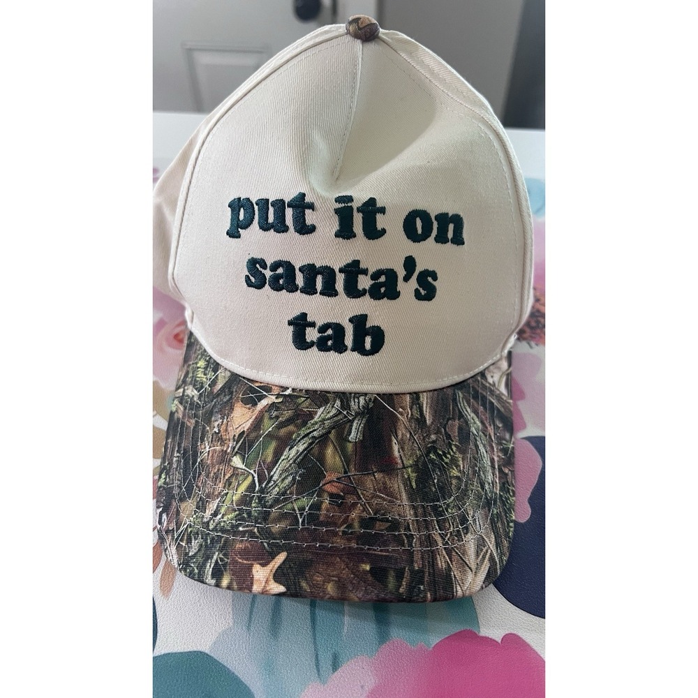 David And Young Put It On Santa's Tab Trucker Hat